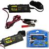 TrAdE Shop Traesio MANTENITORE DI CARICA PINZE PER BATTERIA AUTO MOTO 5 FASI EMERGENZA 1A 12V