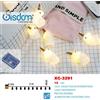 Wisdom CATENA LUMINOSA UNICORNI 10LED A BATTERIA LUCE CALDA FISSA+INTERMITTENTE XC-3291