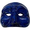 'A Città 'e Pulecenella Maschera Pulcinella in Ceramica da Appendere Portafortuna Fatto a Mano in Italia