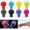 TrAdE Shop Traesio COPRI POMELLO AUTO SILICONE LEVA CAMBIO PROTEZIONE NERO BEIJE GRIGIO UNIVERSALE
