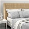 Viterboshop Copritestata Letto Spalliera Matrimoniale elasticizzato Jacquard Federa Testier