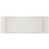 TrAdE Shop Traesio LAMPADA PLAFONIERA EMERGENZA LUCE LED 4W INCASSO PARETE IP40 DE LITE 6500K