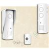 TrAdE Shop Traesio CITOFONO WIRELESS SENZA FILI DA ESTERNO CAMPANELLO MONOFAMILIARE CASA RL-0518L