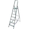 Vigor SCALA SUPER LEGGERA ROBUSTA DOMESTICA CASA ALLUMINIO PEDANA ACCIAIO ANTISCIVOLO