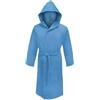 Viterboshop Accappatoio Microfibra bambini ragazzi unisex Cappuccio Cintura morbido leggero