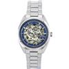 Bulova Orologio da uomo Bulova Classic Automatico Casual Blu Quadrante 100M 96A292