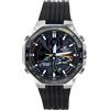 Casio Orologio da uomo Casio Edifice Solare Sportivo Nero Quadrante ECB-950MP-1A