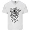 Gildan T-Shirt In Cotone V-Neck Per Uomo Scuba Diving Octopus