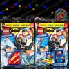 LEGO ⭐ LEGO Superman rivista Minifigure Blue Ocean tin box Limited Edition 2 pezzi