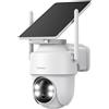 GALAYOU Telecamera WiFi Esterno Senza Fili con Pannello Solare - 2K Telecamera E