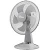 Ardes STEELO 30G Ventilatore da Tavolo 40W 30 cm Grigio con Oscillazione Automatica, Inclinazione Regolabile, 3 Velocità Silenziose e 5 Pale