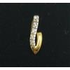 FMF Pendente Oro 18K 750 Mls Con Oro Bianco E Giallo 15,4 Mm
