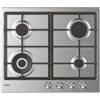 Candy ESSENZA CDIH6GBFE4WX Acciaio inox Da incasso 60 cm Gas 4 Fornello(i)