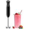 Bonsenkitchen Frullatore a Immersione 2 in 1 1000W 2 Velocità Mixer Immersione