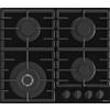 Hisense GG663BHF Piano cottura a gas da incasso da 60 cm in acciaio inox con 4