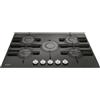 Hotpoint Ariston Piano Cottura A Gas Metano FTGHG 751 D/HA(BK) Finitura Nero Con