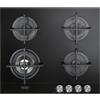 De Longhi NSL460N Piano Cottura Incasso A Gas Linea Life 60 Cm 4 Fuochi 1