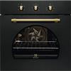 Electrolux Forno multifunzione FR 53 G finitura nero ghisa con manopole finitura