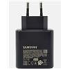 Samsung CARICABATTERIA CARICATORE ORIGINALE 45W SAMSUNG EP-TA845 USB-C BIANCO NERO FAST