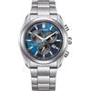 CITIZEN ECO-DRIVE OROLOGIO CRONOGRAFO DA UOMO IN Super Titanio AT2590-59L