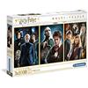 CLEMENTONI- Set 3 Puzzle Personajes Harry Potter, 3 x 1000 Pezzi Giocattolo, Mul