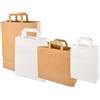 Papstar Paper Carrier Borsa, 360 x 220 x 100 mm, marrone in carta di alimentazio