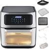 ZEPHIR FRIGGITRICE AD ARIA MULTIFUNZ. 12LT 1800W DISPLAY TOUCH ZHC121N