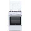 De Longhi Cucina gas 4 zone Forno elettrico DL664EW White Classe A (60x60x85cm)