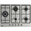 Samet Piano Cottura a Gas 5 Fuochi 70 cm in Acciaio Inox colore Inox Ercole270IX