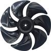 Ventilatore a sette pale 25 cm per ricambio ventola circolatore generale