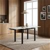 DecHome Tavolo Allungabile da Pranzo Cucina 100-170x70x75 cm Bianco - Kyoto