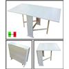 Frasm Tavolo Susanna Pieghevole Formica Rovere cm 75x140 076