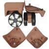 Luggage Suitcase Wheels Ruote di Ricambio Bagagli per Valigia Spinner Trolley Valigia per RICAMBI