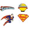 ERIK. SET DI 4 SPILLETTE DC COMICS SUPERMAN Gadget