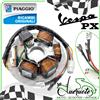 Piaggio STATORE VOLANO VESPA PX ARCOBALENO 125 150 200 1984-2001 7 FILI 5 BOBINE PIAGGIO