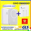 BATTERY PACK x MAGSAFE APPLE IPHONE 12 13 14 15 16 17 POWER BANK +CAVO ORIGINALE
