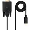 Nanocable 10.15.5202 cavo e adattatore video 1,8 m USB tipo-C VGA (D-Sub) Nero