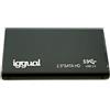 iggual Box esterno SSD in alluminio 2.5" SATA USB 3.0