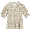 INDI&COLD KI132 camicia donna ecru/militare cashmere