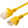 Microconnect V-UTP6A03Y-SLIM cavo di rete Giallo 3 m Cat6a U/UTP [UTP] (U/UTP CA