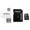 Goodram microSD 64GB CARD class 10 + adpter + card reader - blister