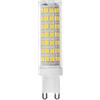 GTV Lampadina LED G9 LD-G9P95W0-30, 9,5W (Equivalente 66W), 900 lm, Luce Calda 3000K, Angolo 360, Per Lampadari e Faretti, Colore Bianco