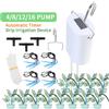 Senza marchio Kit Irrigazione Automatico 8 Piante Irrigazione a Goccia Pompa USB Timer