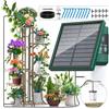 Kit irrigazione solare a goccia automatica giardino balcone