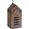 Relaxdays Casetta per Coccinelle, Hotel per Insetti da Giardino, Legno Non Tratt