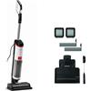 POLTI RollySteam WD10 CORDED Lavapavimenti con fili, Aspira, Lava e igienizza co