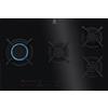 Electrolux Piano Cottura 4 Fuochi a Gas 78 cm Nero KGV8473IK S900 Touch Sure