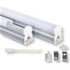 UNIVERSO TUBO NEON LED SMD PLAFONIERA T5 RACCORDABILE 90CM 18W 1980LM CON SWITCH CCT