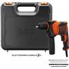 BLACK DECKER BEH710K-QS trapano a percussione 710w mandrino 13mm valigetta