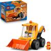 LEGO City Rides - Construction Loader Toy - Excavator Building Set w/a Worker Ju